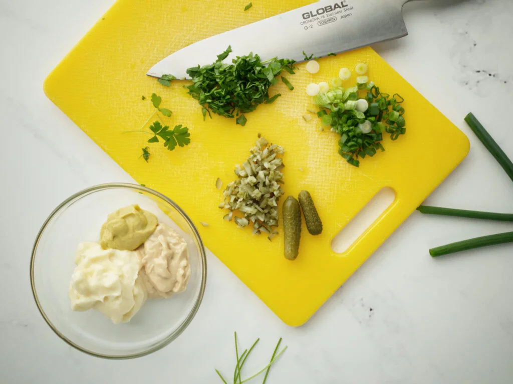 Tartare sauce ingredients