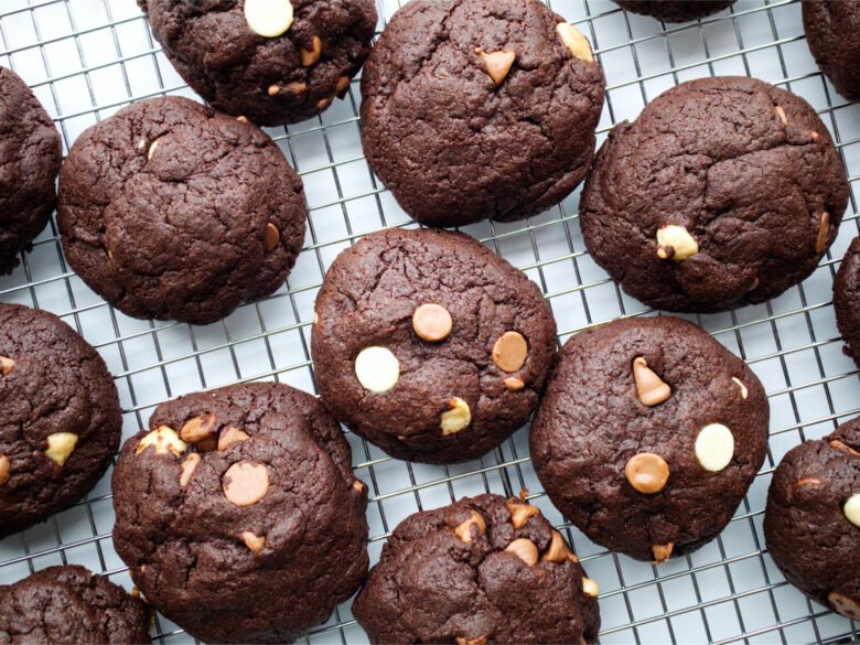 Double Chocolate Chip Cookies