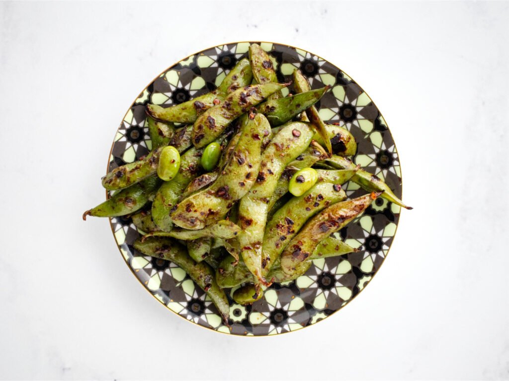 Smoky Edamame with Chilli