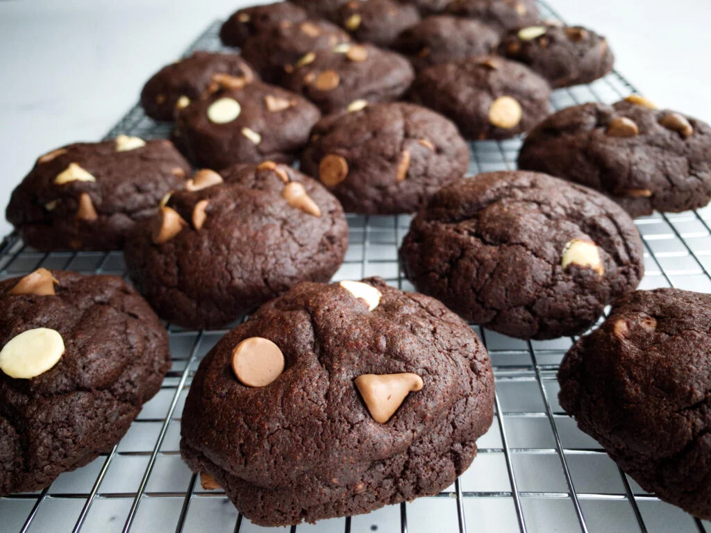 Double Chocolate Chip Cookies