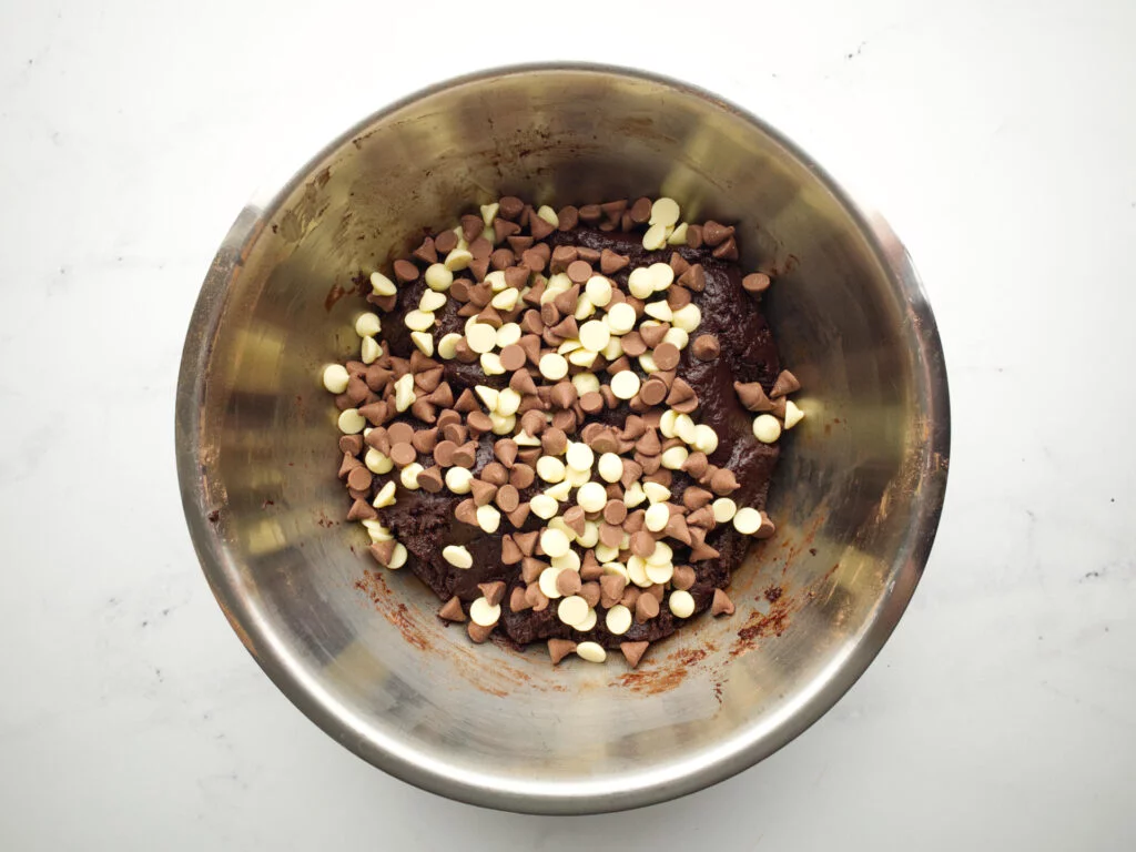 Double chocolate chip cookie dough