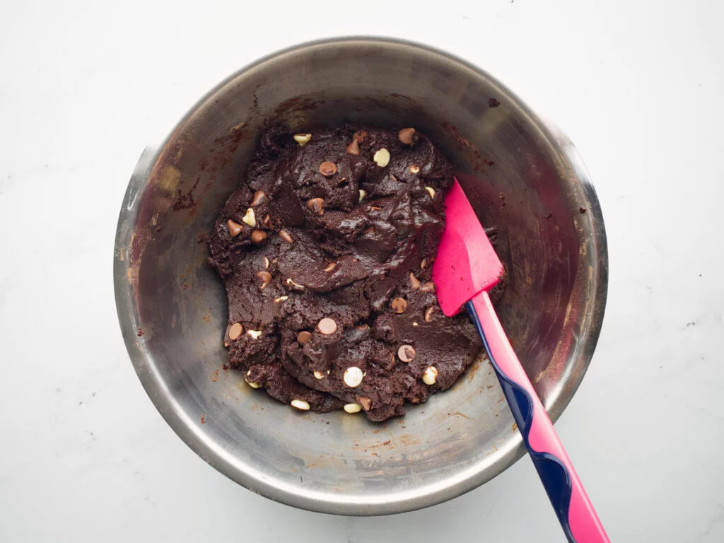 Double chocolate chip cookie dough
