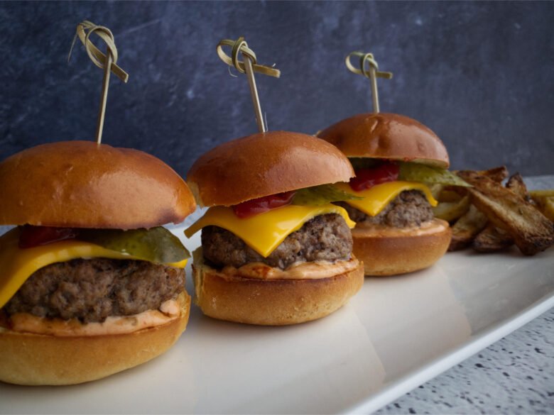 Cheeseburger Sliders with Special Burger Sauce