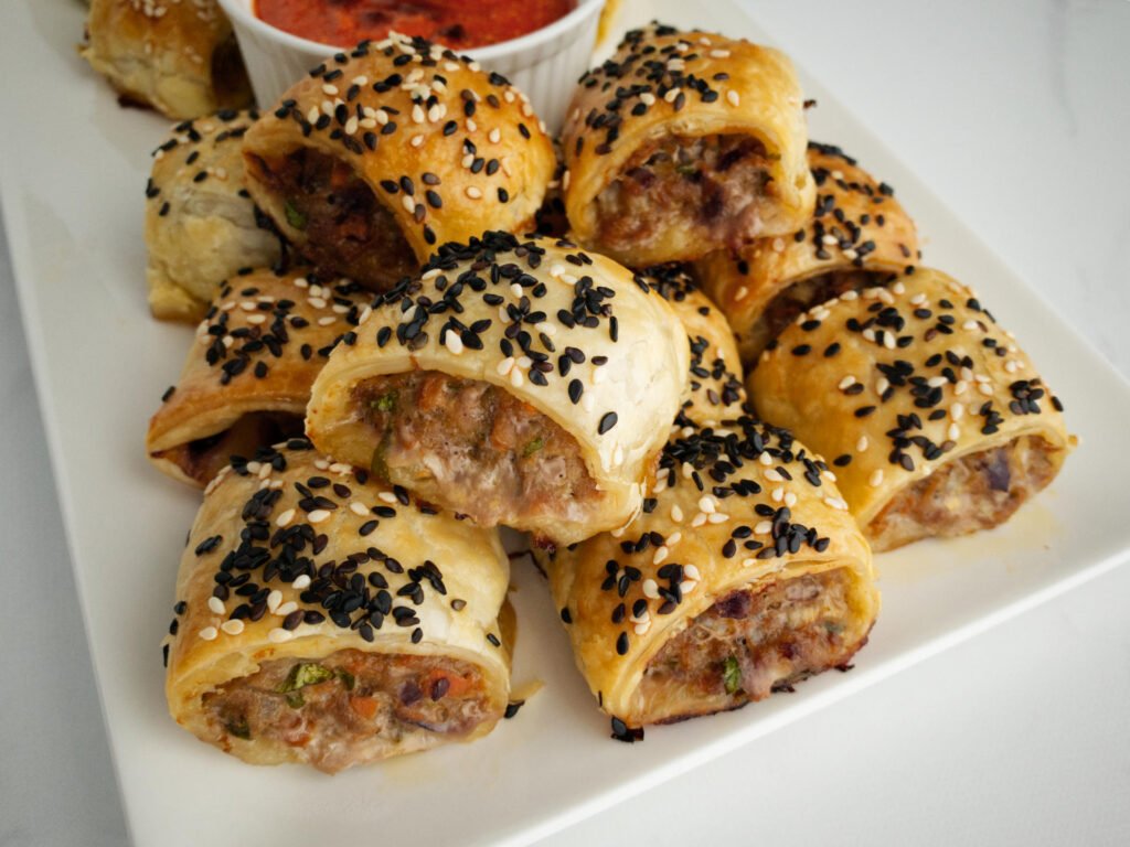 Beef sausage rolls