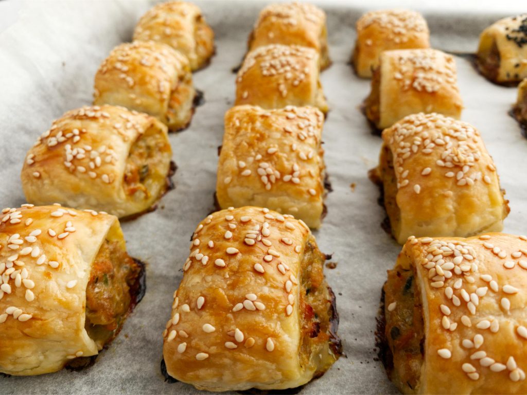 Simple and Delicious Chicken Sausage Rolls Recipe